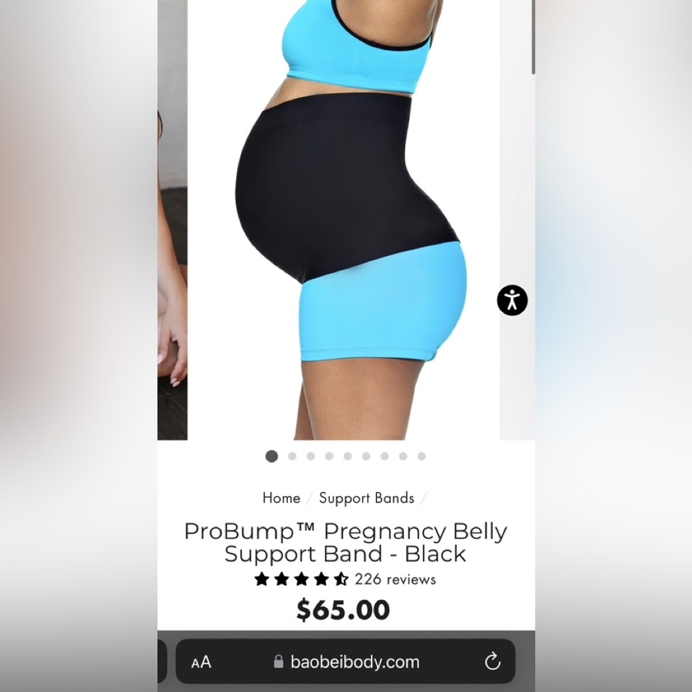 Baobei Maternity Support Band. Size Small